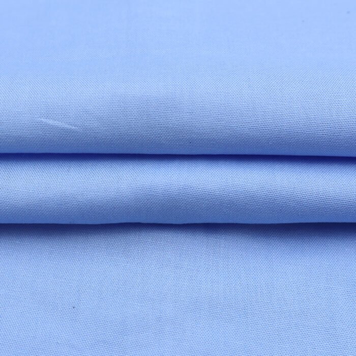 Cotton Solid Shirt - Sky